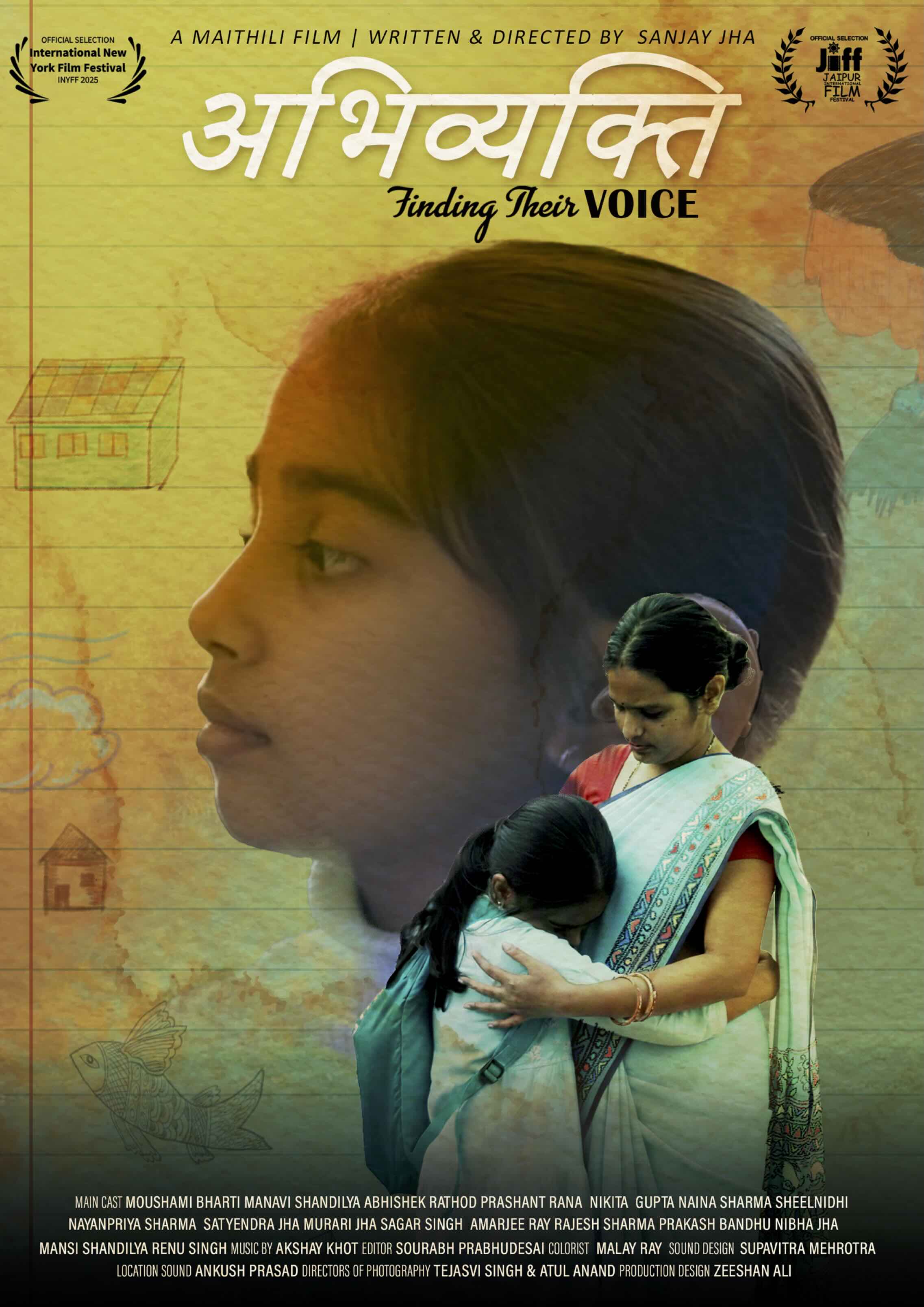 Abhivyakti — Finding Their Voice (Official Poster)