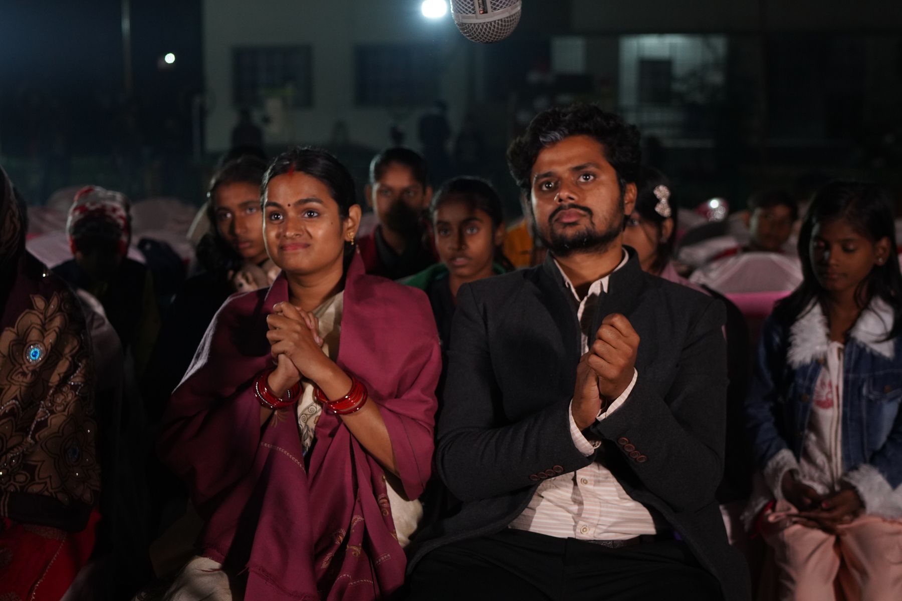 Audience at the annual function
